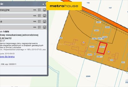 działka na sprzedaż 1198m2 działka Prusinowice