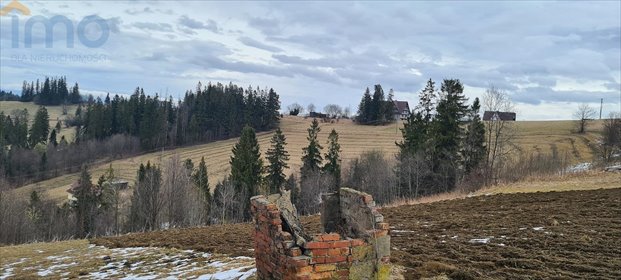 Na sprzedaż działka 986 m² z WZ i mediami w Gliczarowie działka Gliczarów Górny