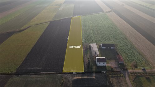 działka na sprzedaż 5875m2 działka Szadkówek