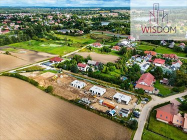 Dom szeregowy 88,53 m² z ogrodem w Dywitach (pompę ciepła) dom Dywity