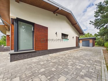 Nowoczesny dom 120 m² z garażem, las i jezioro blisko. dom Szczechy Małe