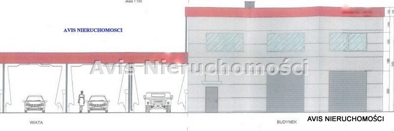 Nowoczesny biurowo-socjalny budynek z garażem i myjnią. lokal użytkowy Świdnica