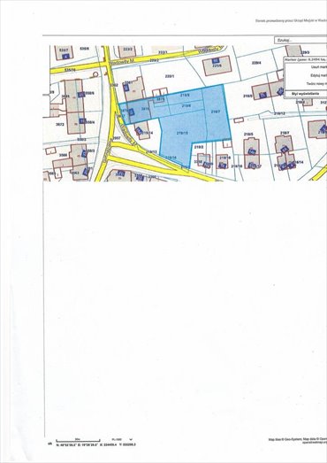 Sprzedam działkę 2500 m² z kamienicą w centrum Wadowic działka Wadowice, M. Wadowity