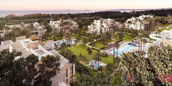 Luksusowy apartament 118 m2 z basenami i tarasem mieszkanie Estepona