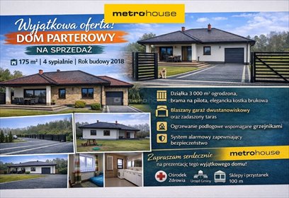 Przestronny dom 175 m² z garażem i tarasem (Ostrownica) dom Ostrownica