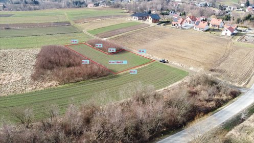 działka na sprzedaż 2000m2 działka Niechobrz