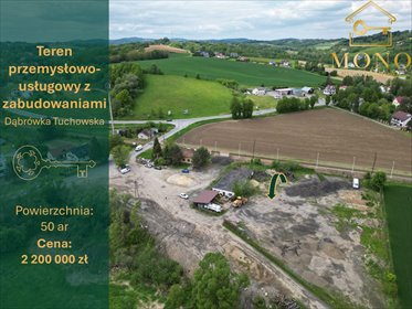 działka na sprzedaż 5000m2 działka Dąbrówka Tuchowska