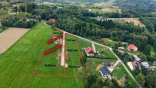 działka na sprzedaż 1100m2 działka Straszydle