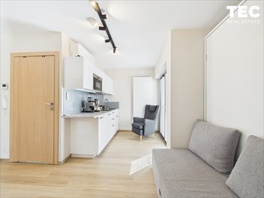 Nowoczesne 16,06 m2 w centrum Krakowa z balkonem mieszkanie Kraków, Śródmieście, Kątowa