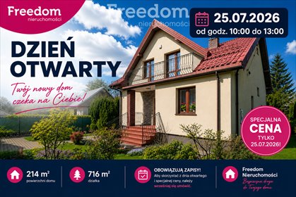 Zapraszam do obejrzenia domu 165 m² z dużym ogrodem i tarasem dom Halinów