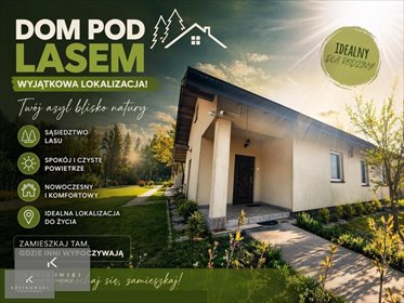 Urokliwy dom 78 m² z ogrzewaniem podłogowym i fotowoltaiką dom Bałdowice, Pod Lasem