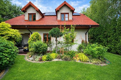 Ekskluzywny dom 159,5 m² z energooszczędnymi systemami dom Pruszków, Złotnicza