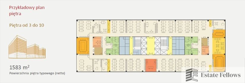 Wynajmę nowoczesne biura 350 m² z ekologicznymi udogodnieniami lokal użytkowy Kraków, al. Jana Pawła II