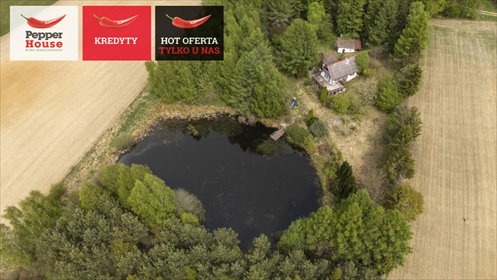 Dom 120 m² z dużą działką 1,02 ha - staw, kominek, balkon dom Kaplica