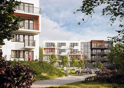 Nowoczesne 2-pokojowe mieszkanie z balkonem i garażem mieszkanie Gdańsk, Jasień, Lubowidzka