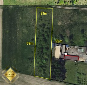 działka na sprzedaż 1874m2 działka Wrzosowa