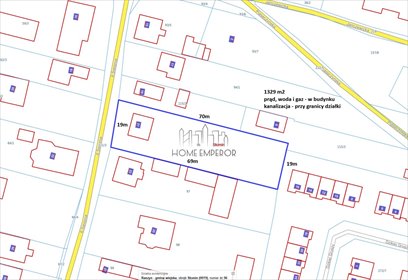 działka na sprzedaż 1329m2 działka Słomin, 6 Sierpnia