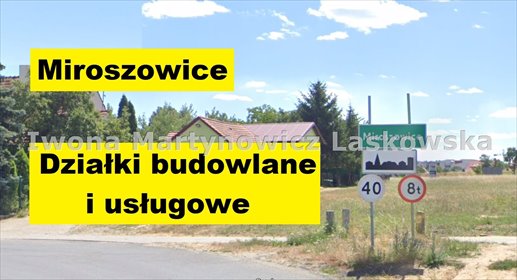 Działki budowlane w Miroszowicach od 1000 m² - polecam działka Miroszowice