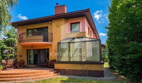Wynajmę przestronny dom 340 m² w Wilanowie z pięknym ogrodem dom Warszawa, Wilanów, Powsin, Kremowa