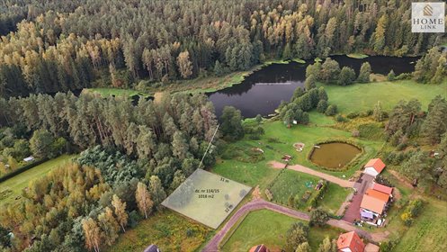 Na sprzedaż działka rekreacyjna 1018 m² w Dywitach działka Dywity, Polna