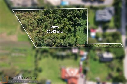 Działka 33 arów z mediami - budowlano-usługowa Goszcza działka Goszcza