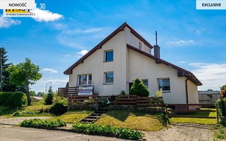 Na sprzedaż przestronny dom 150 m² z garażem i tarasem w Ińsku dom Ińsko