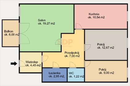 mieszkanie na sprzedaż 67m2 mieszkanie Wrocław, Fabryczna, Gądów, Horbaczewskiego Eugeniusza