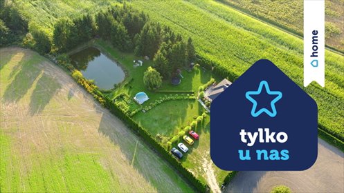 Dom z lasem i stawem, 226 m², 5 pokoi, taras dom Żołędowo