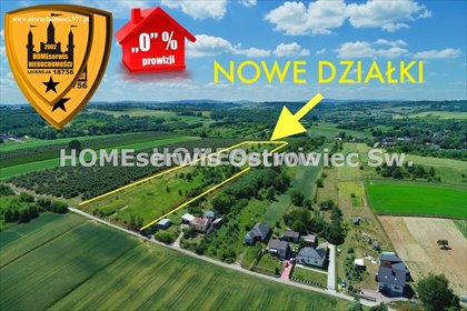 działka na sprzedaż 1050m2 działka Ostrowiec Świętokrzyski, Częstocice