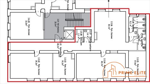 lokal użytkowy na wynajem 275m2 lokal użytkowy Warszawa, Śródmieście, Mokotowska