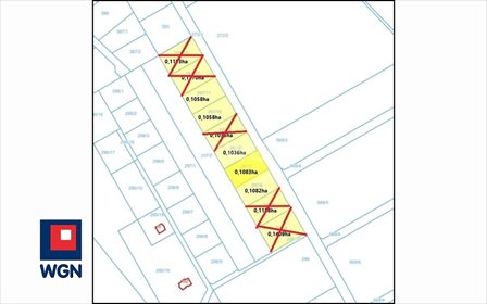 Działka budowlana w Kobyla Góra, 1058 m2, blisko jeziora działka Kobyla Góra, Bierzów, Bierzów
