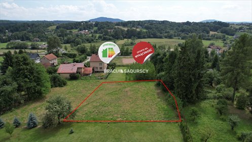 działka na sprzedaż 1182m2 działka Kalwaria Zebrzydowska, Leńcze