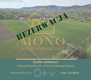 działka na sprzedaż 8200m2 działka Krasne Potockie