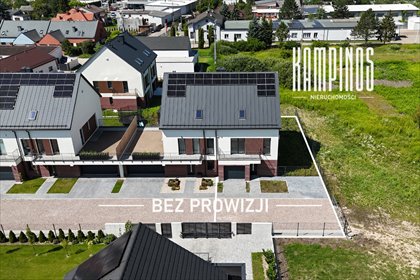 Nowoczesny bliźniak 138 m² z ogrodem - komfort i cisza. dom Mościska, Chabrowa