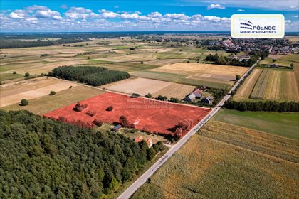 działka na sprzedaż 800m2 działka Tykocin