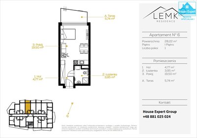 mieszkanie na sprzedaż 28m2 mieszkanie Krynica-Zdrój