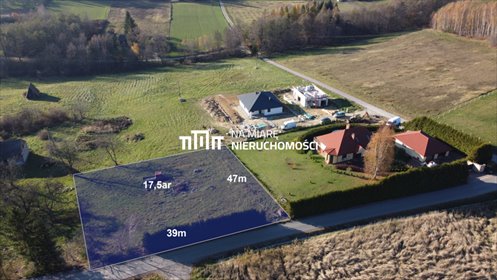 działka na sprzedaż 1750m2 działka Hermanowa