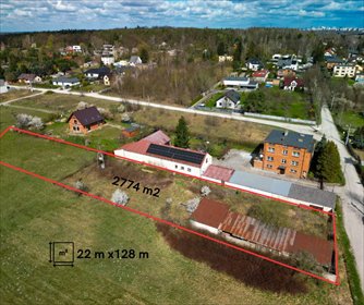 działka na sprzedaż 2774m2 działka Stara Gadka, Jędrzeja Śniadeckiego