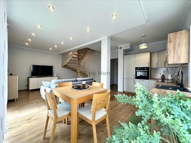 Nowoczesny bliźniak 124,77 m², 5 pokoi, spokojna okolica dom Przybyszewo, Św Jana Chrzciciela
