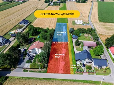 Sprzedam działkę 12 ar w Biskupicach z mediami i MPZP działka Biskupice