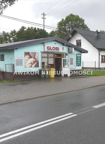 Działka 1300 m² z budynkiem handlowo-usługowym w centrum działka Godzianów