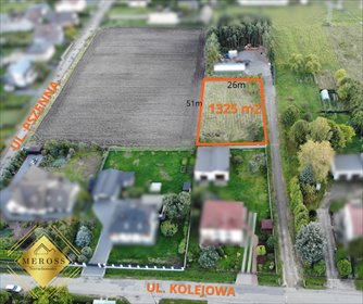 Sprzedam działkę 1325 m² z pozwoleniem na budowę w Częstochowie działka Częstochowa, Błeszno