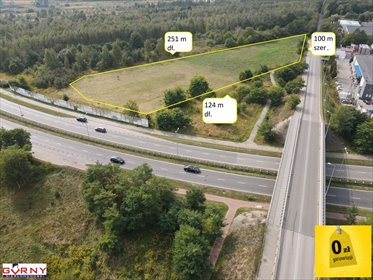 Zapraszam do zakupu działki inwestycyjnej 10 385 m² przy DK12 działka Piotrków Trybunalski, Wierzejska