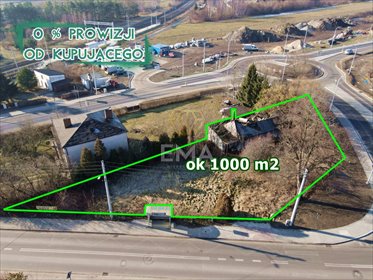 działka na sprzedaż 1000m2 działka Koniecpol, Słowackiego