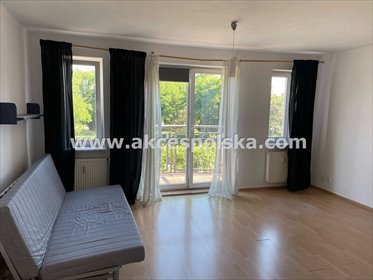 Polecam studio 35 m² z balkonem i widokiem na park mieszkanie Warszawa, Praga-Południe, Gocław