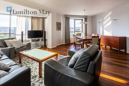 Przestronne 120m2 apartament z garażem i widokiem na Warszawę mieszkanie Warszawa, Śródmieście, Zygmunta Słomińskiego