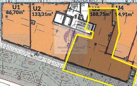 lokal użytkowy na wynajem 189m2 lokal użytkowy Warszawa, Bielany, Nocznickiego