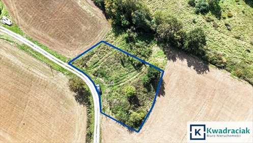 działka na sprzedaż 1250m2 działka Brzeziny