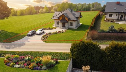 działka na sprzedaż 2200m2 działka Hyżne