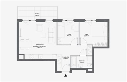 mieszkanie na sprzedaż 56m2 mieszkanie Warszawa, Włochy, Raków, Fajansowa